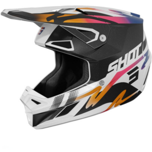 SHOT Casque Speed Wave Blanc / Noir / Rose / Bleu
