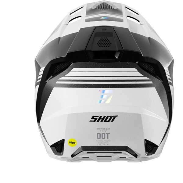 SHOT Casque Lite S10 Blanc / Noir – Image 2