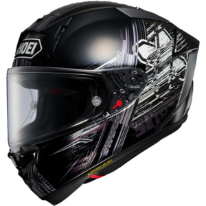 SHOEI – Casque X-SPR Pro Cross Logo TC-5 / Noir / Blanc