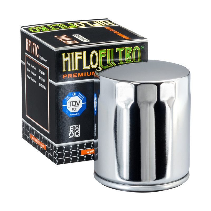 Filtre à huile HIFLOFILTRO Chrome – HF171C
