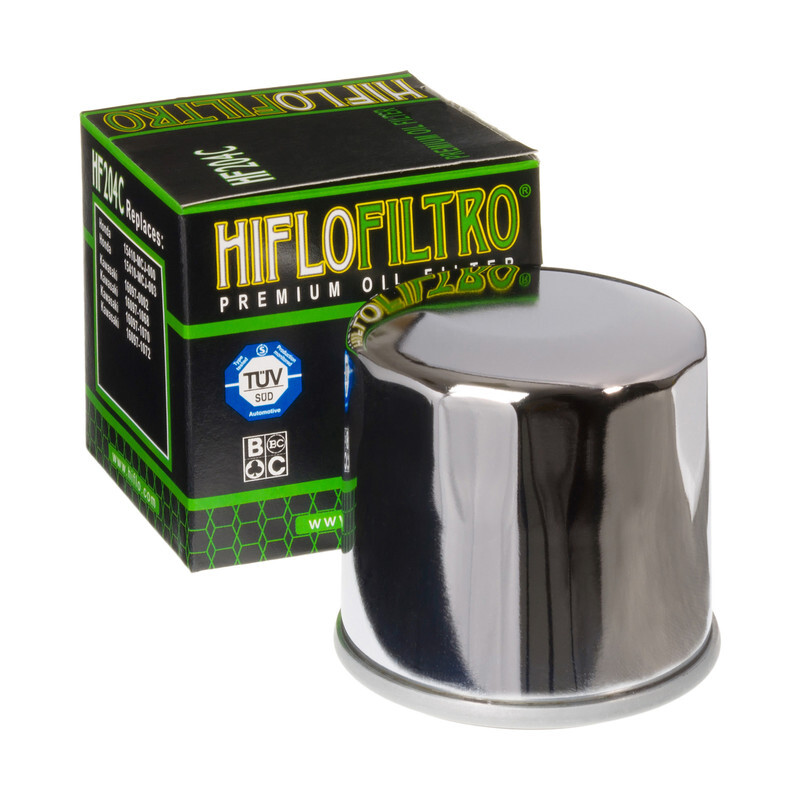 Filtre à huile HIFLOFILTRO Chrome – HF204C