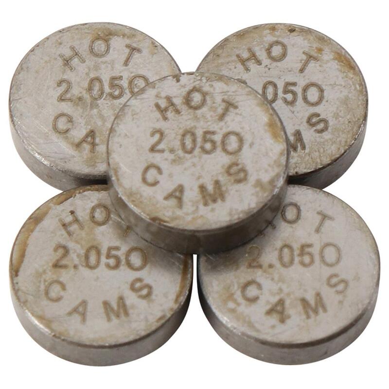 Pastilles de soupape HOT CAMS Ø7,48×2,05mm – jeu de 5
