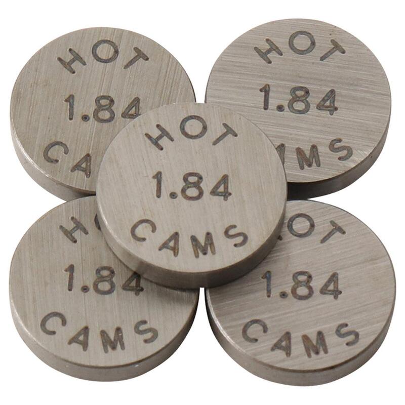 Pastilles de soupape HOT CAMS Ø8,90×1,84mm – jeu de 5