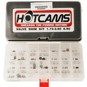 Coffret de pastilles de soupapes HOT CAMS Ø8,90×1,72 to 2,6mm – jeu de 3