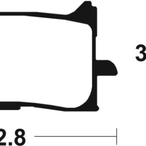 Plaquettes de frein TECNIUM Performance métal fritté – MF440