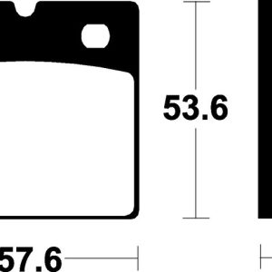Plaquettes de frein TECNIUM Performance métal fritté – MR140