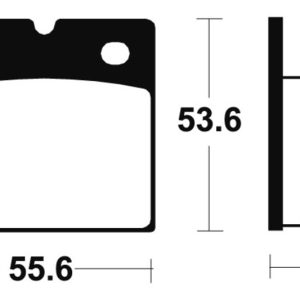 Plaquettes de frein TECNIUM Performance métal fritté – MR6