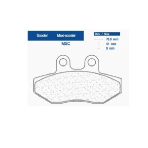 Plaquettes de frein CL BRAKES Maxi Scooter métal fritté – 3077MSC
