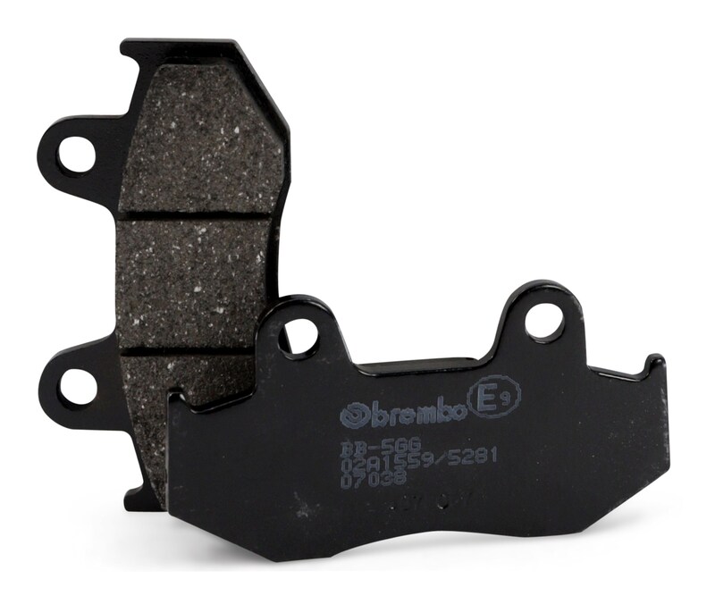 Plaquettes de frein BREMBO Scooter carbone céramique - 07038