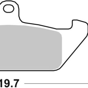 Plaquettes de frein BREMBO route carbone céramique – 07BB0606