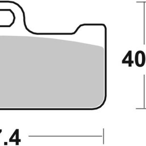 Plaquettes de frein BREMBO carbone céramique – 07BB10RC