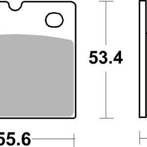 Plaquettes de frein BREMBO route carbone céramique – 07BB1408