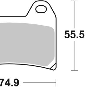 Plaquettes de frein BREMBO carbone céramique – 07BB19RC