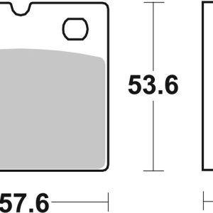 Plaquettes de frein BREMBO route métal fritté – 07BB21SA