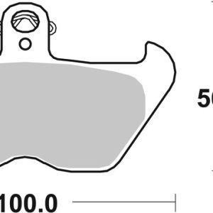Plaquettes de frein BREMBO route métal fritté – 07BB24LA