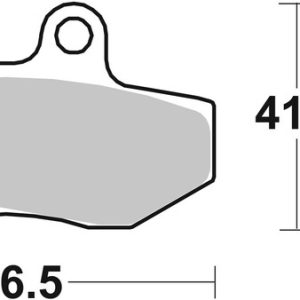 Plaquettes de frein BREMBO route carbone céramique – 07GR1406