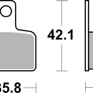 Plaquettes de frein BREMBO route carbone céramique – 07GR23CC