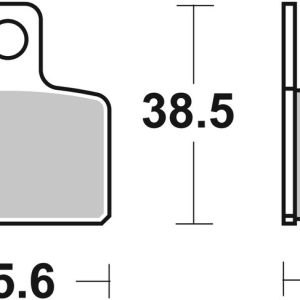 Plaquettes de frein BREMBO route carbone céramique – 07GR4804