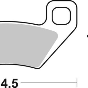 Plaquettes de frein BREMBO Off-Road métal fritté – 07GR53SD