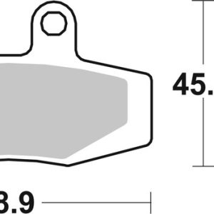Plaquettes de frein BREMBO route carbone céramique – 07GR6407
