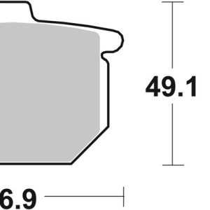 Plaquettes de frein BREMBO route carbone céramique – 07HO0307
