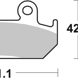 Plaquettes de frein BREMBO route carbone céramique – 07HO2107