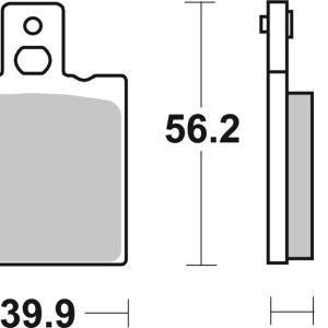 Plaquettes de frein BREMBO route carbone céramique – 07HO33CC