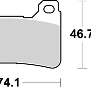 Plaquettes de frein BREMBO carbone céramique – 07HO50RC