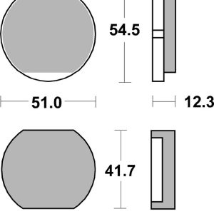 Plaquettes de frein BREMBO route carbone céramique – 07KA0122