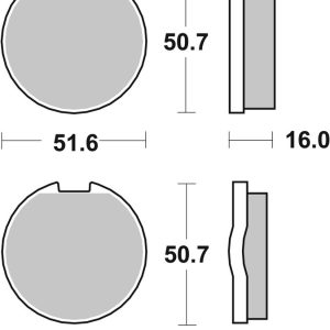 Plaquettes de frein BREMBO route carbone céramique – 07KA0328