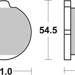 Plaquettes de frein BREMBO route carbone céramique – 07KA0414