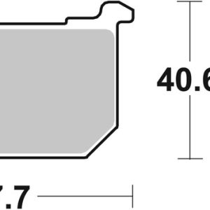 Plaquettes de frein BREMBO route carbone céramique – 07KA0506