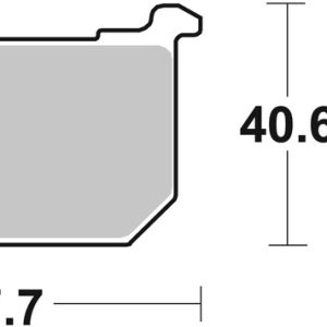 Plaquettes de frein BREMBO route carbone céramique – 07KA0608