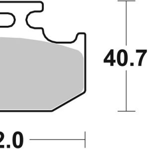 Plaquettes de frein BREMBO Off-Road métal fritté – 07KA12SD