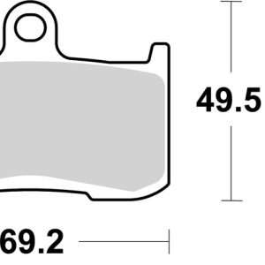Plaquettes de frein BREMBO carbone céramique – 07KA23RC