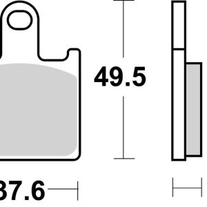 Plaquettes de frein BREMBO carbone céramique – 07KA28RC