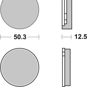 Plaquettes de frein BREMBO route carbone céramique – 07KS0124
