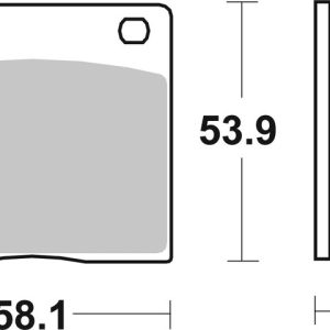 Plaquettes de frein BREMBO route carbone céramique – 07KS0207