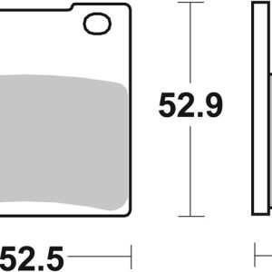Plaquettes de frein BREMBO route carbone céramique – 07KS0507