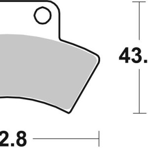 Plaquettes de frein BREMBO Off-Road métal fritté – 07PO03SX