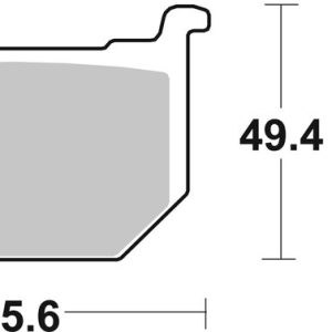 Plaquettes de frein BREMBO route carbone céramique – 07SU0312