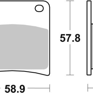 Plaquettes de frein BREMBO route métal fritté – 07SU13SA