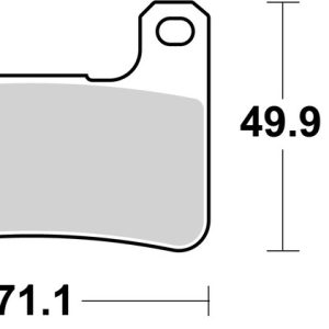 Plaquettes de frein BREMBO carbone céramique – 07SU27RC