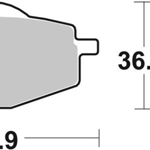 Plaquettes de frein BREMBO route carbone céramique – 07YA1407