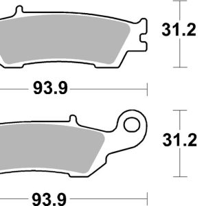 Plaquettes de frein BREMBO Off-Road métal fritté – 07YA47SX