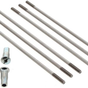 Jeu de rayons RFX 17&Prime; – argent/argent 36 rayons