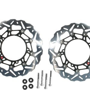 Kit Disque de frein Oversize BRAKING SK2 Racing Wave flottant – 320 OKWK07