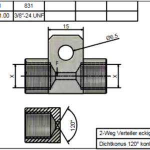 Répartiteur SPEEDBRAKES 811 Aluminum
