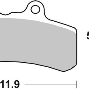 Plaquettes de frein BREMBO route carbone céramique – 07HD1109