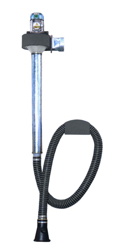 Extracteur de gaz d'échappement FILCAR descente fixe - Ø100mm 230V